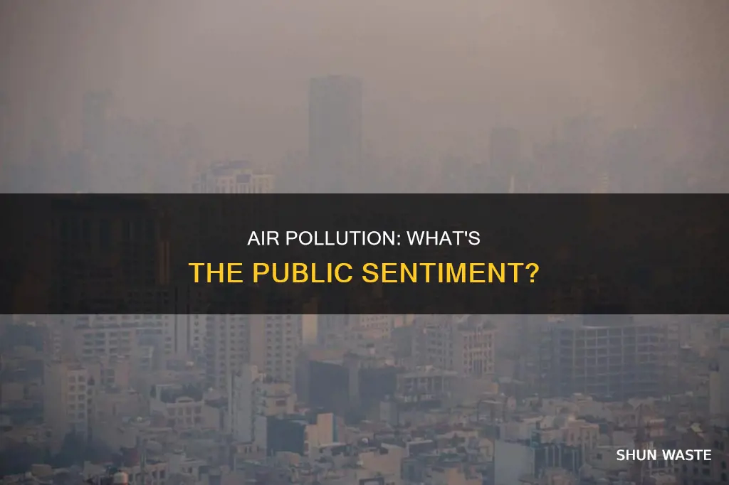what do people think about air pollution