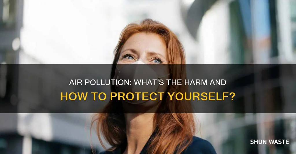 what do people where air pollution