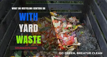 Transforming Yard Waste: Recycling Centers' Role in Sustainable Composting Practices