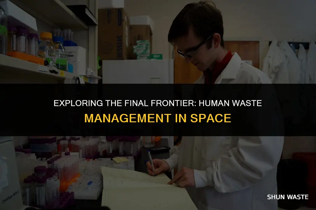 what do they do with human waste in space