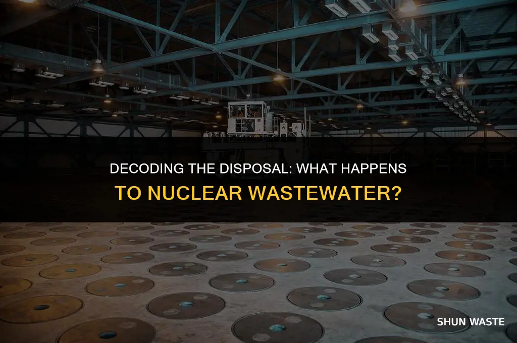 what do they do with nuclear waste water
