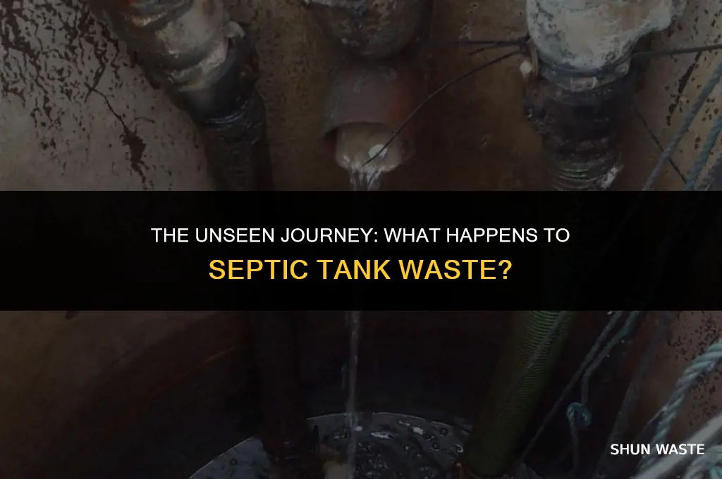 what do they do with septic tank waste