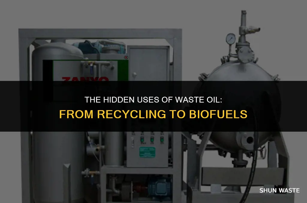 what do they do with waste oil