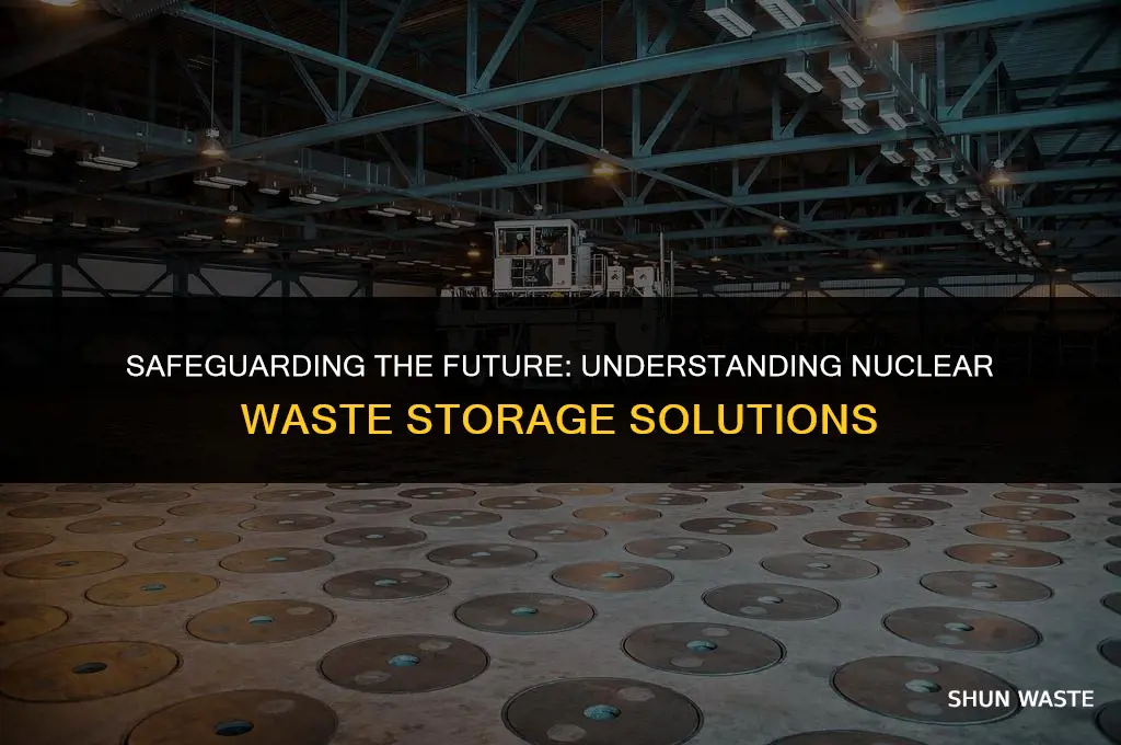 what do they store nuclear waste in