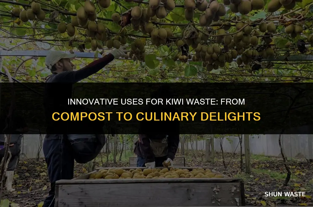 what do they want to create using the kiwi waste