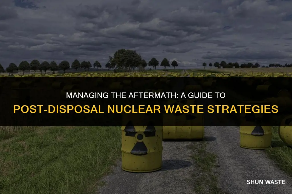 what do we do after direct disposial nuclear waste