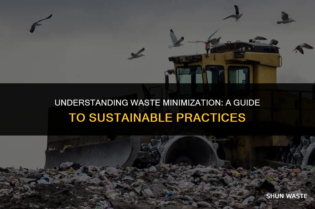 what do we mean by waste minimization