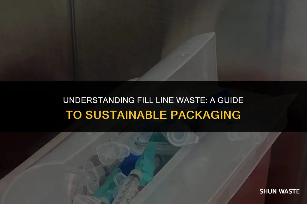 what do you call fill line waste