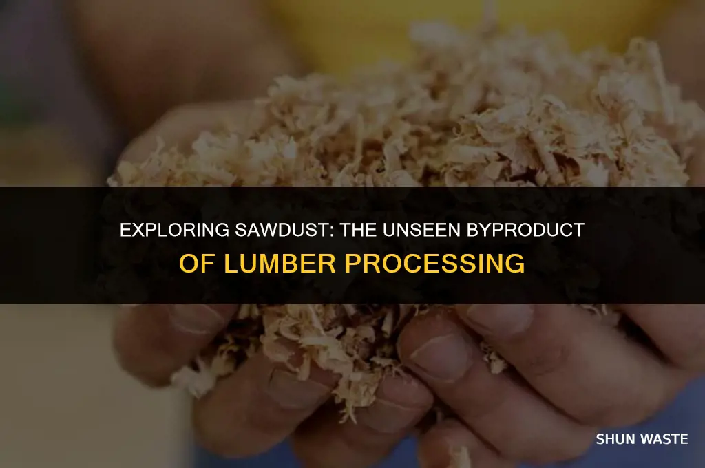what do you call the round waste from lumber