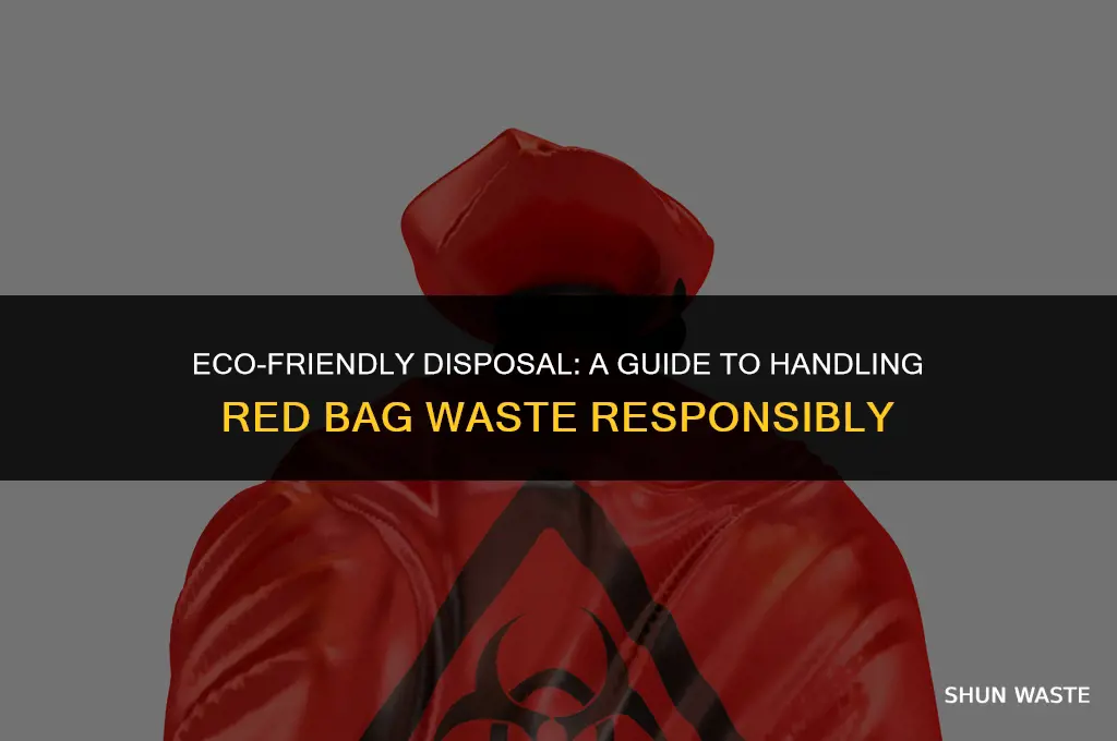 what do you do with red bag waste