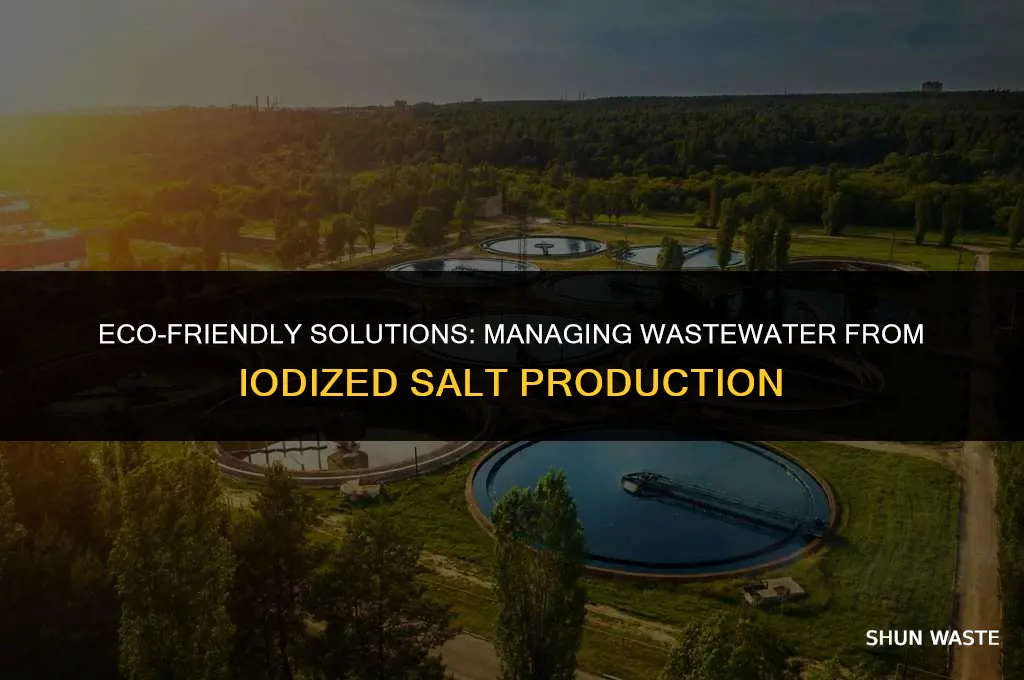 what do you do with the waste water from iodesil