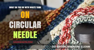 Creative Ways to Use Leftover Yarn on Circular Needles