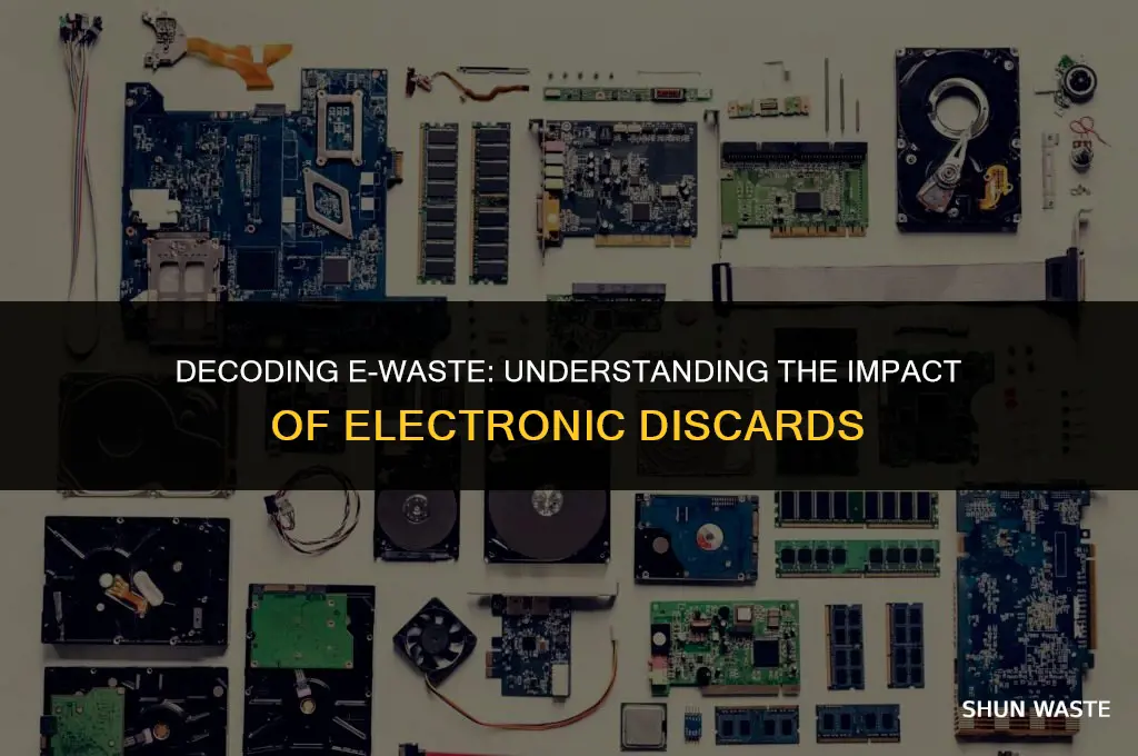what do you mean by e waste