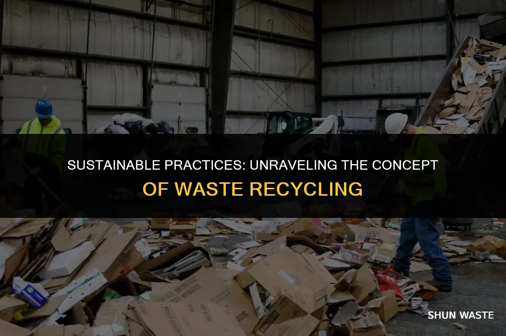 what do you understand by waste recycling