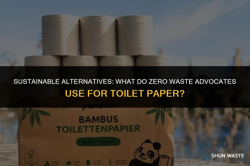 what do zero waste use for tp