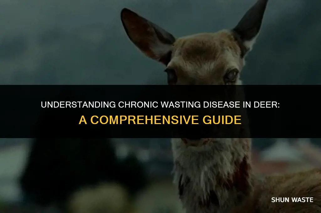 what does a deer with chronic wasting disease acr like