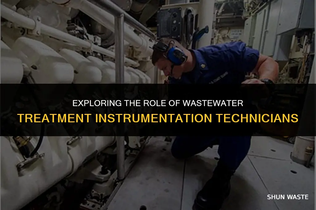 what does a waste water treatment instrumentation technician do