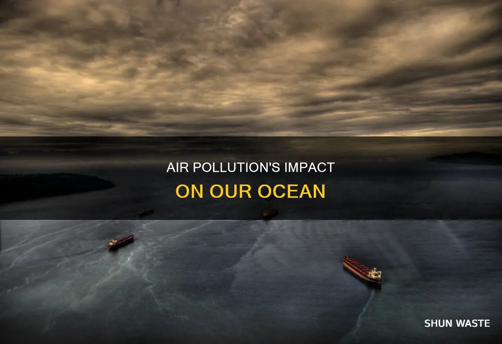 what does air pollution do to the ocean