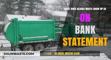 Decoding Alaska Waste Charges on Your Bank Statement
