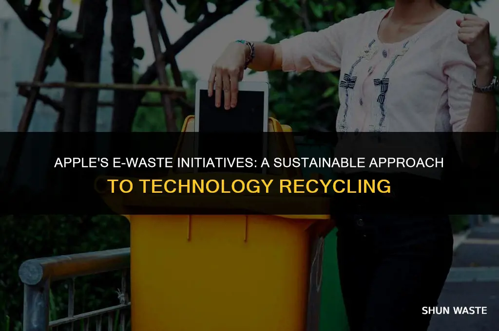 what does apple to about e waste