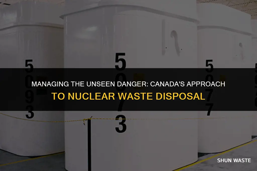 what does canada do with nuclear waste