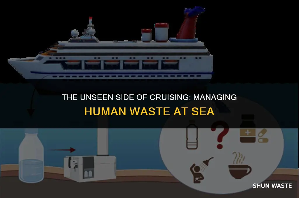 what does cruis ships do with human waste