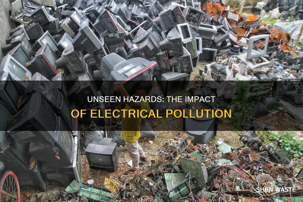 what does electrical pollution cause