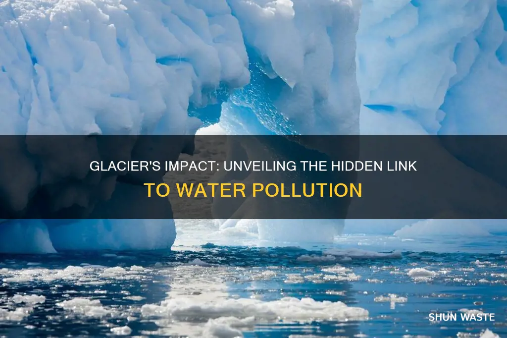 what does glaceir have to do with water pollution