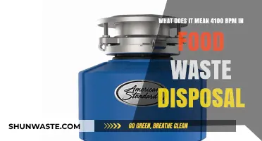 Decoding 4100 RPM: The Power Behind Effective Food Waste Disposal