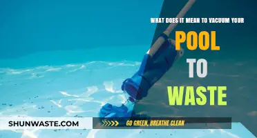 Decoding Pool Maintenance: The Truth About Vacuuming to Waste