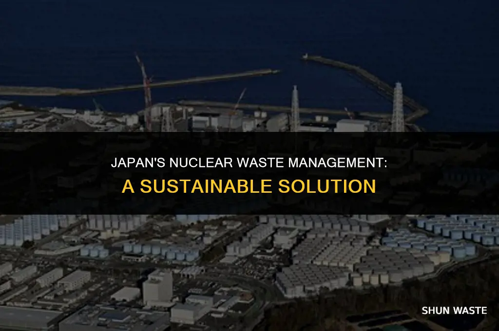 what does japan do with it nuclear waste