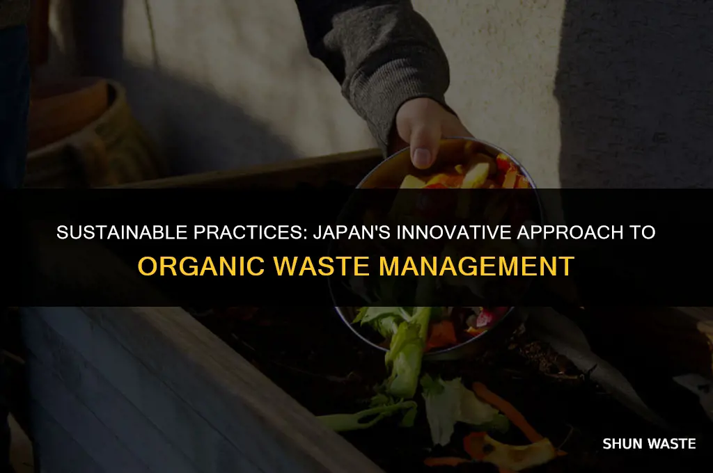 what does japan do with organic waste
