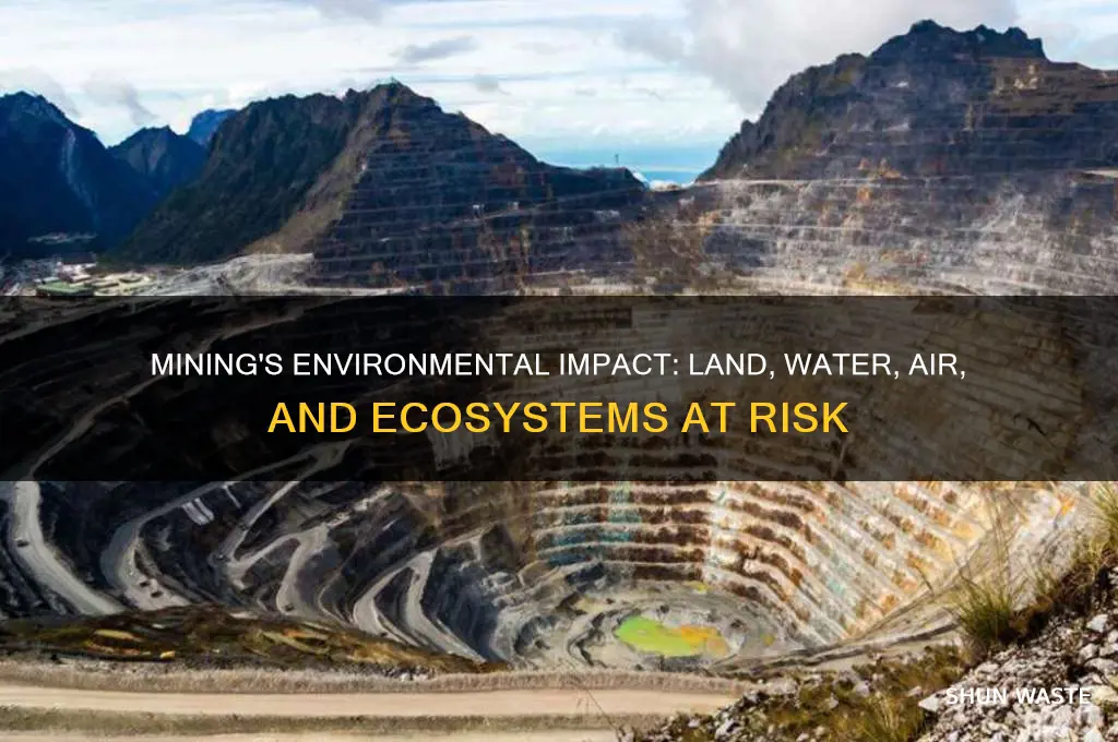 what does mining affect to the environment