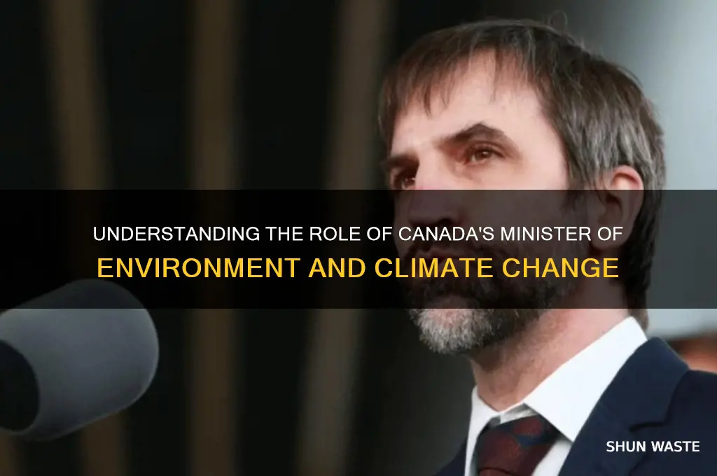 what does minister of environment and climate change do
