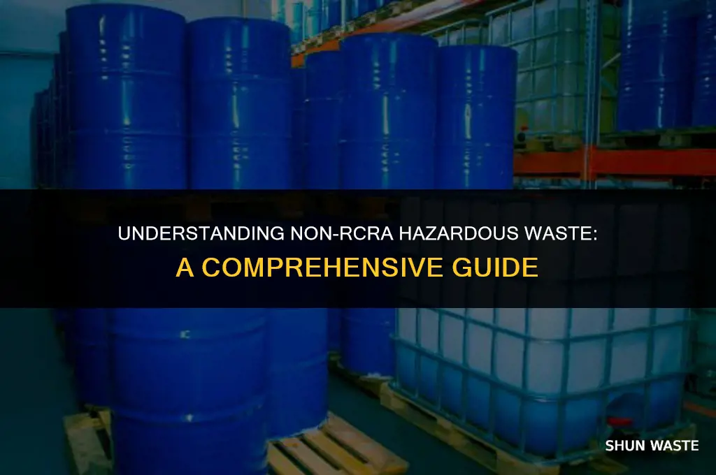 what does non rcra hazardous waste mean