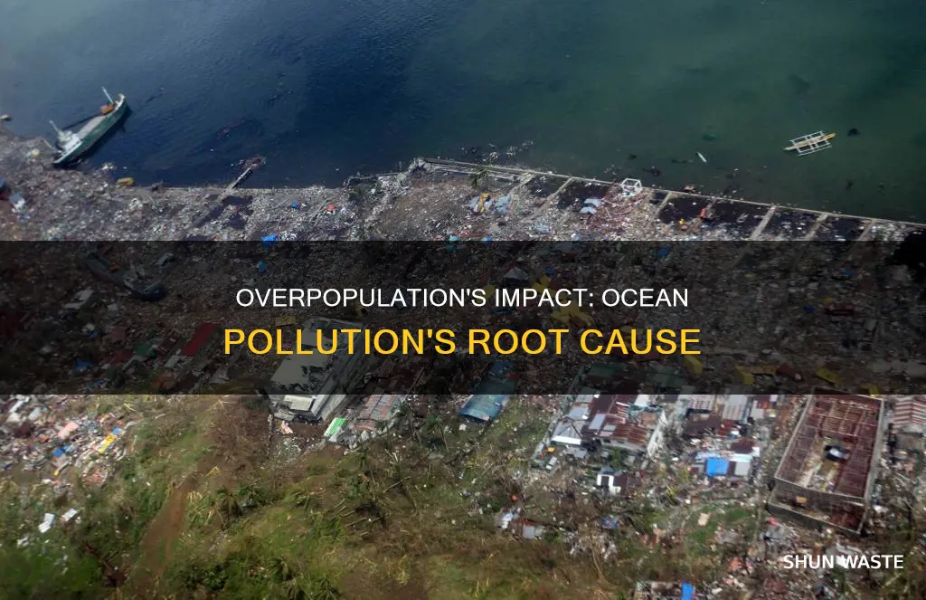 what does overpopulation have to do with ocean pollution