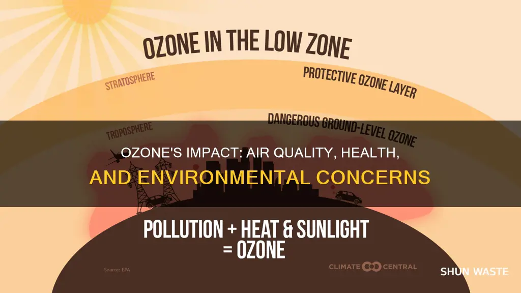 what does ozone pollution cause