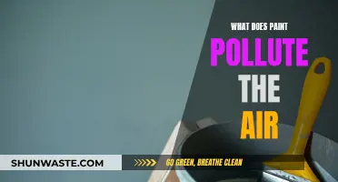 How Paint Contributes to Air Pollution
