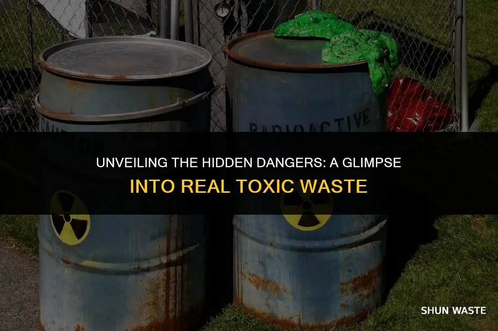 what does real toxic waste look like