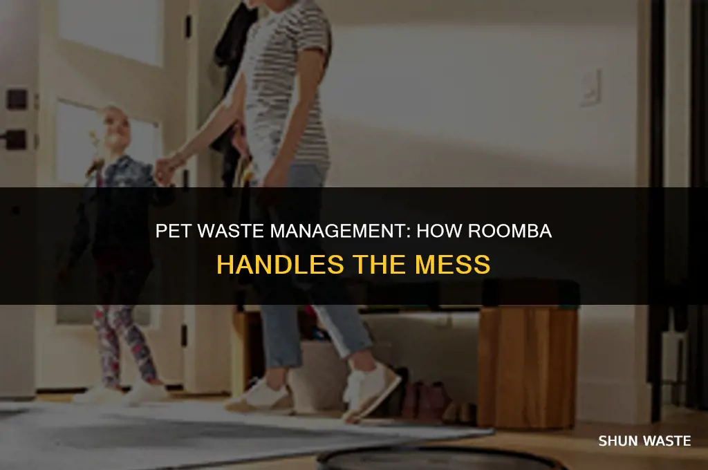 what does roomba do with pet waste