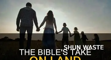 what does the bible say about land pollution