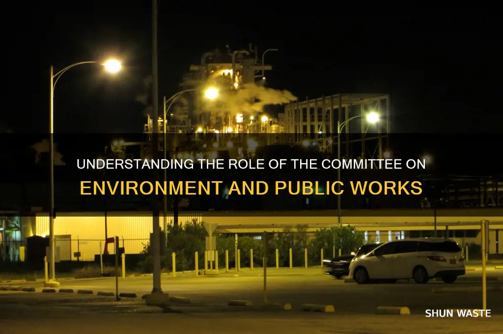 what does the committee on environment and public works do