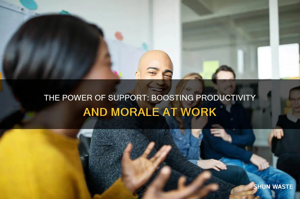 what does the feeling of support do in work environment