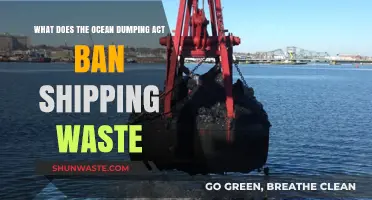 Protecting Our Seas: The Ocean Dumping Act Bans Shipping Waste