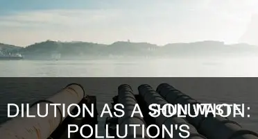 what does the solution to pollution is dilution mean
