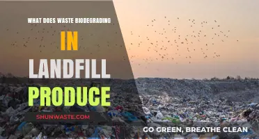 Unveiling the Surprising Byproducts of Biodegradable Waste in Landfills