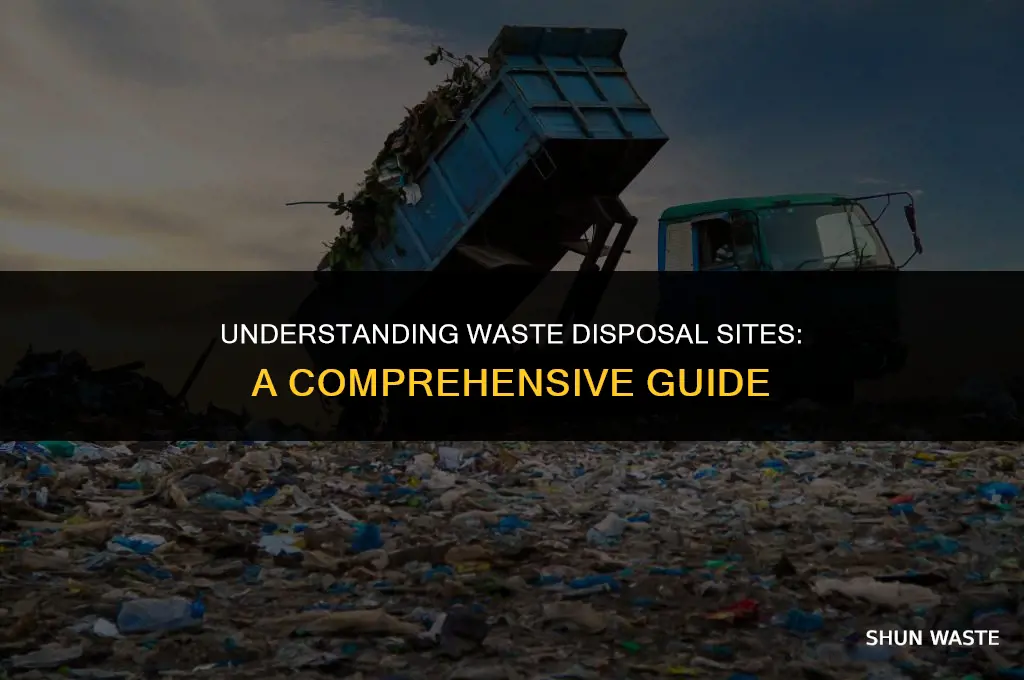 what does waste disposal site mean