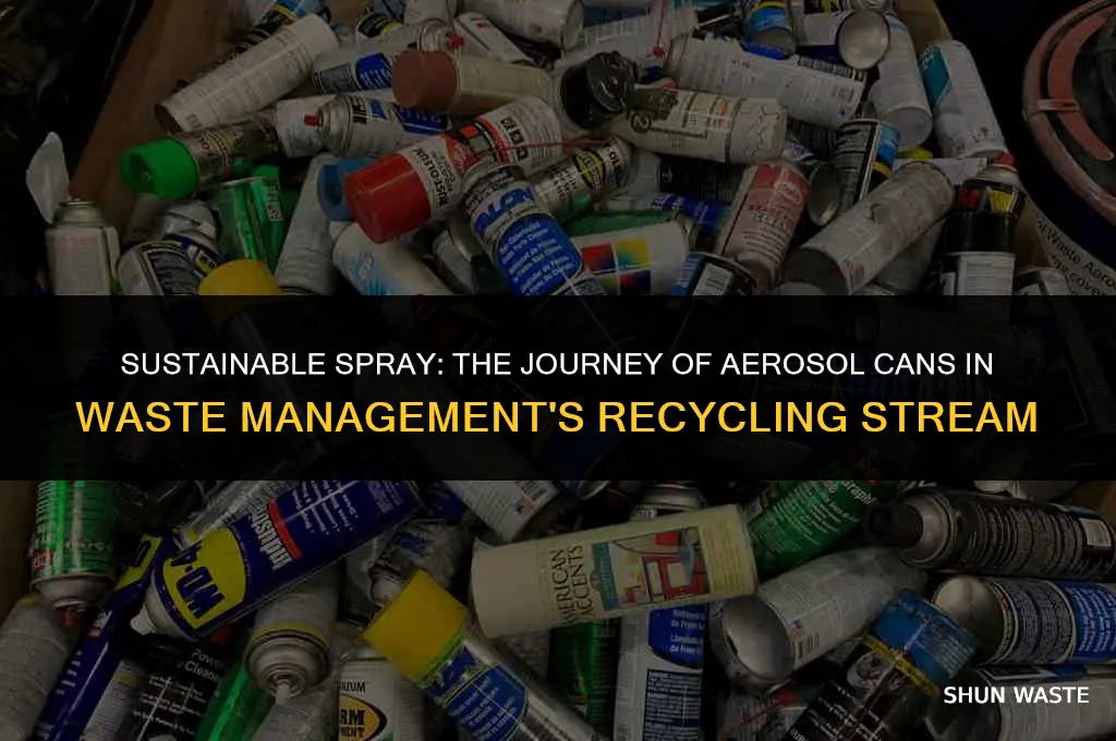 what does waste management recycle aresol cans