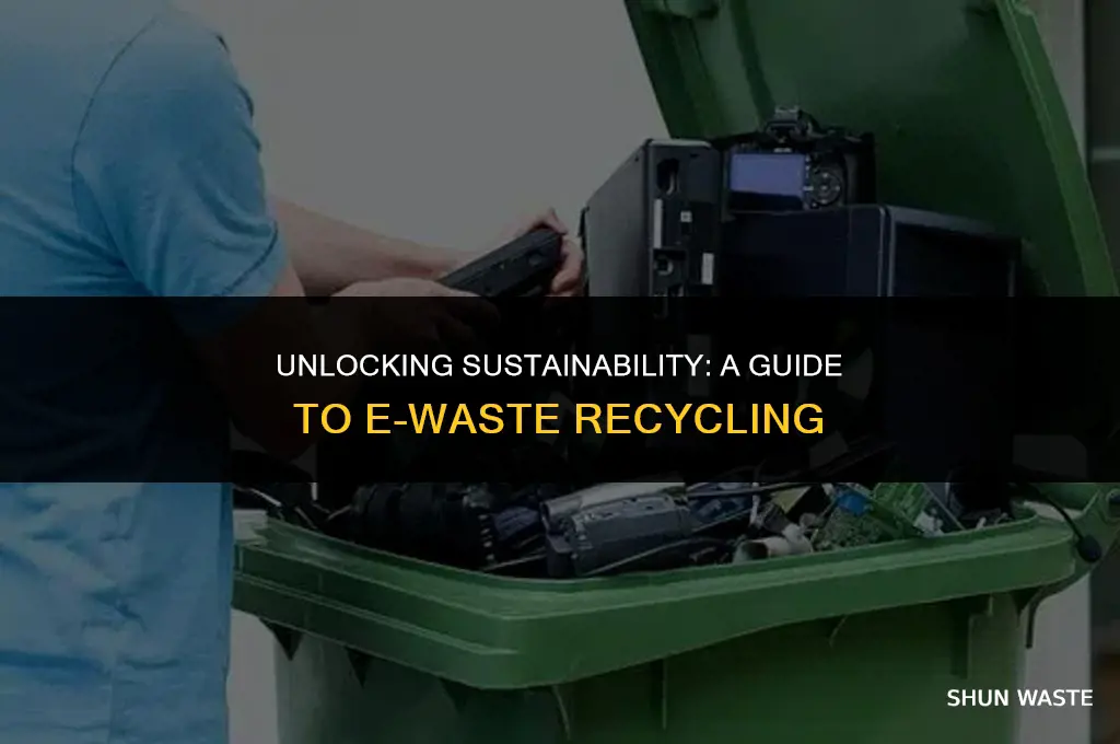 what e waste can be recycled