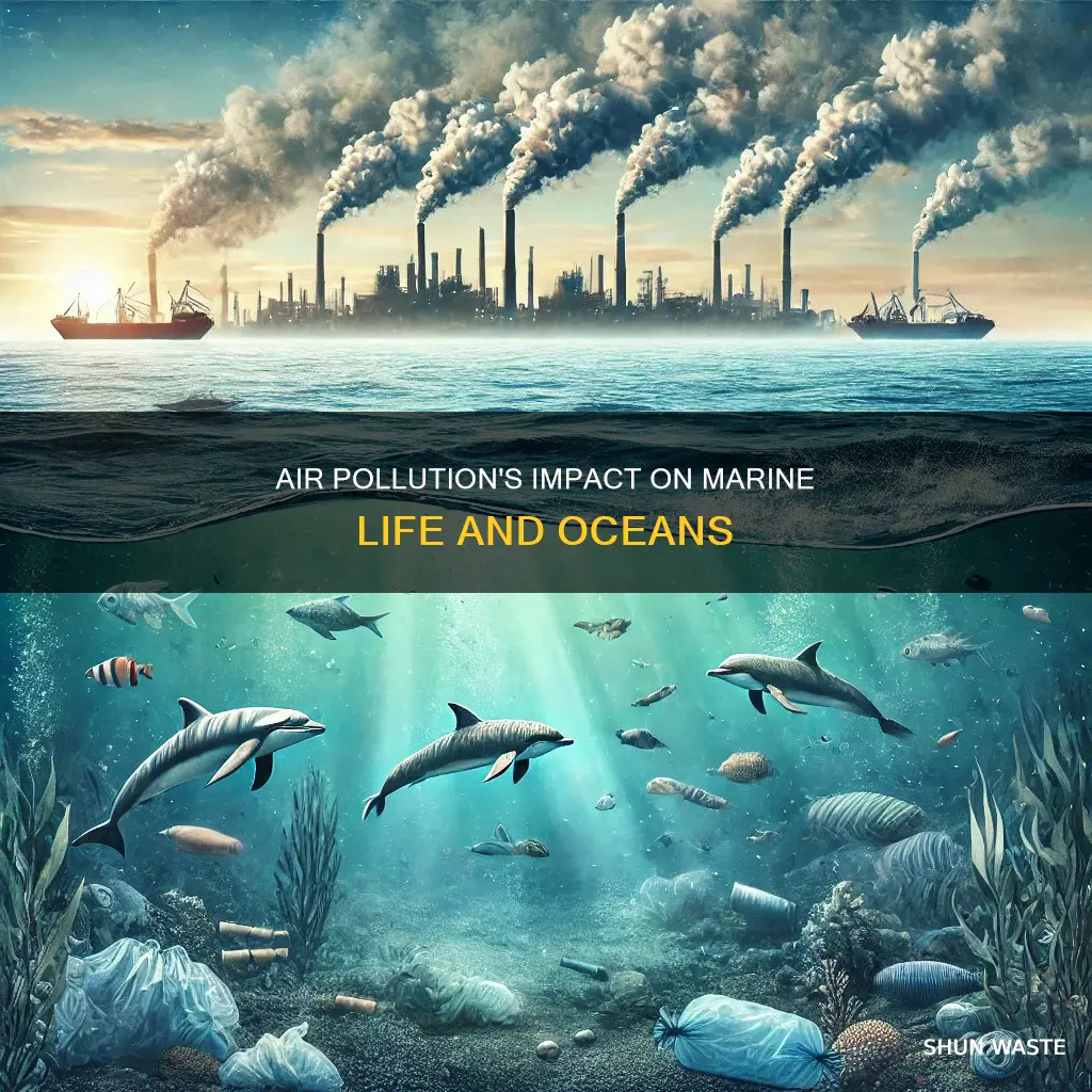 what effect does air pollution have on marine environments